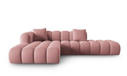 5-zitshoekbank Halley velvet links