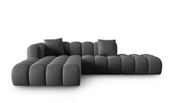 5-zitshoekbank Halley velvet links