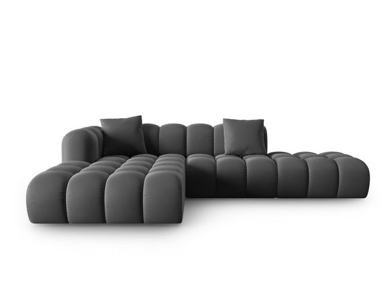 5-zitshoekbank Halley velvet links