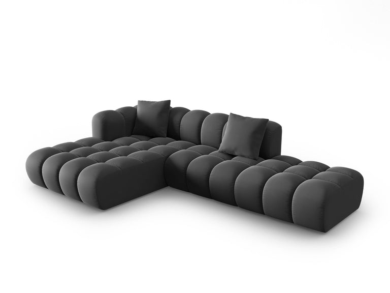 5-zitshoekbank Halley velvet links