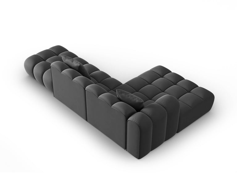 5-zitshoekbank Halley velvet links