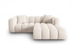 3-zitshoekbank Halley velvet rechts