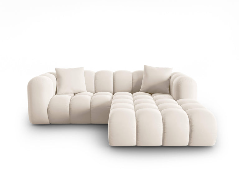3-zitshoekbank Halley velvet rechts