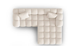 3-zitshoekbank Halley velvet rechts