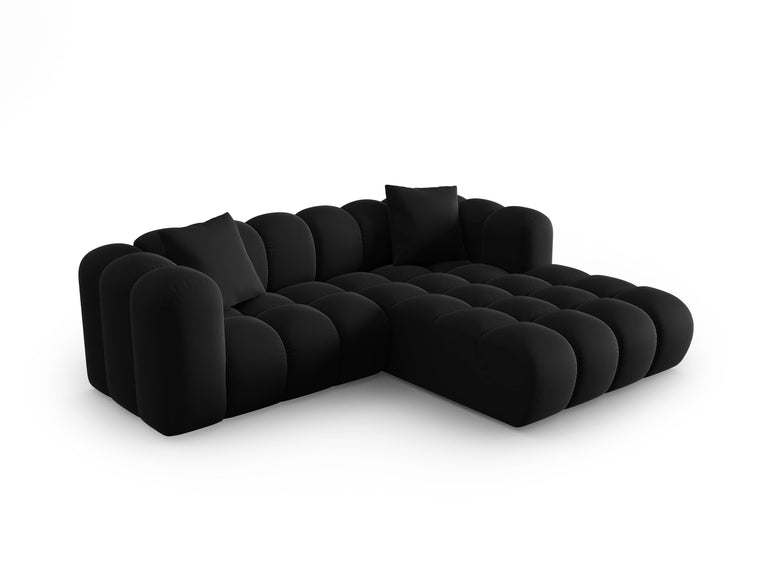 3-zitshoekbank Halley velvet rechts