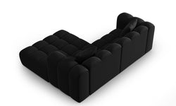 3-zitshoekbank Halley velvet rechts