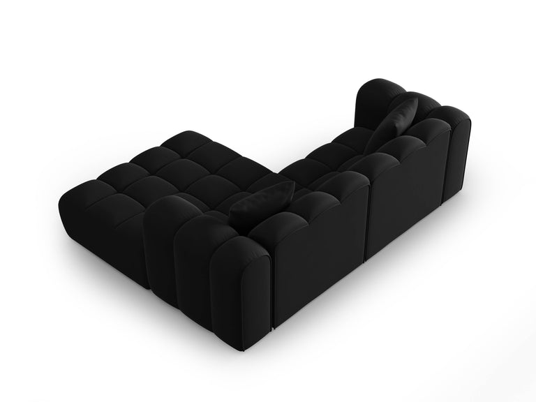 3-zitshoekbank Halley velvet rechts