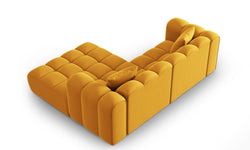 3-zitshoekbank Halley velvet rechts