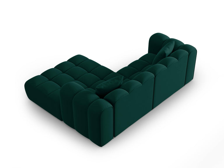 3-zitshoekbank Halley velvet rechts