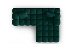 3-zitshoekbank Halley velvet rechts