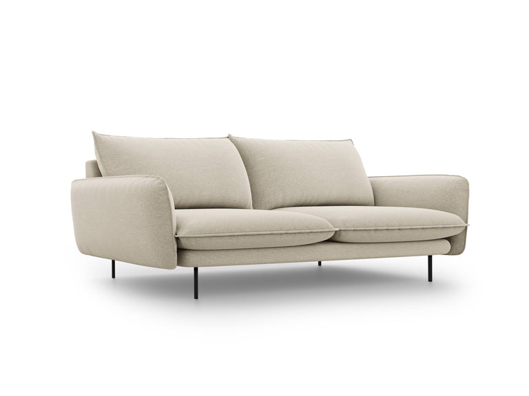 cosmopolitan-design-4-zitsbank-vienna-beige-zwart-230x92x95-synthetische-vezels-met-linnen-touch-banken-meubels1