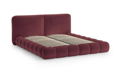 Bedframe Solange chenille 180 x 200 met opbergruimte