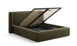 Bedframe Jolene 160x200 cm met opbergvak velvet