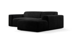 Hoekbank Nina rechts ribstof