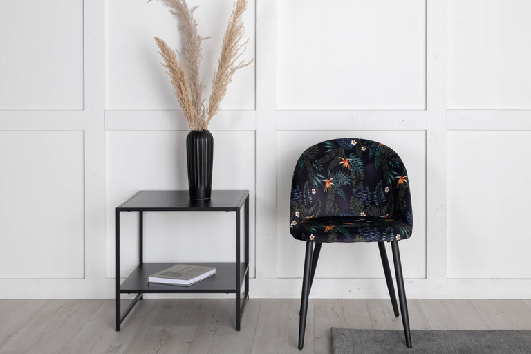 naduvi-collection-eetkamerstoel-daya-velvet-zwart-met-bloemen-patroon-50x57x76-5-velvet-100-procent-polyester-stoelen-fauteuils-meubels10