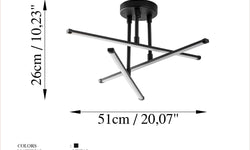 Plafondlamp LED Flower