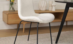 Eetkamerstoel Nora-Fé bouclé