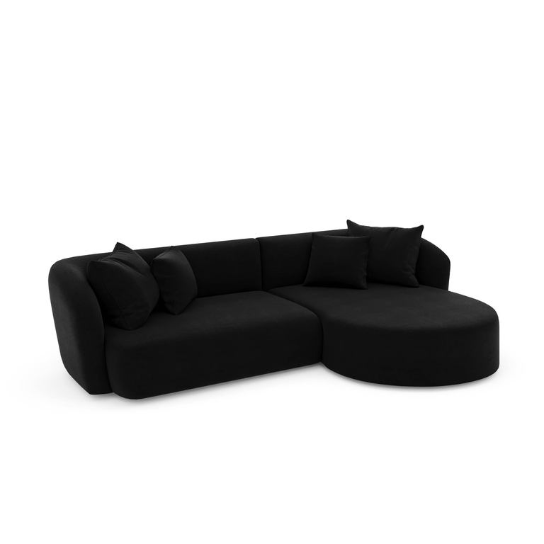 sia-home-hoekbank-emyrechtsvelvet-zwart-velvet-(100% polyester)-banken-meubels3