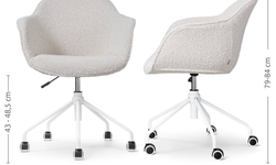 Bureaustoel Nout-Mae bouclé