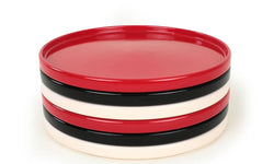 hermia-set van 6 dessertborden eren keramiek-multicolour--keramiek-servies-koken & tafelen1