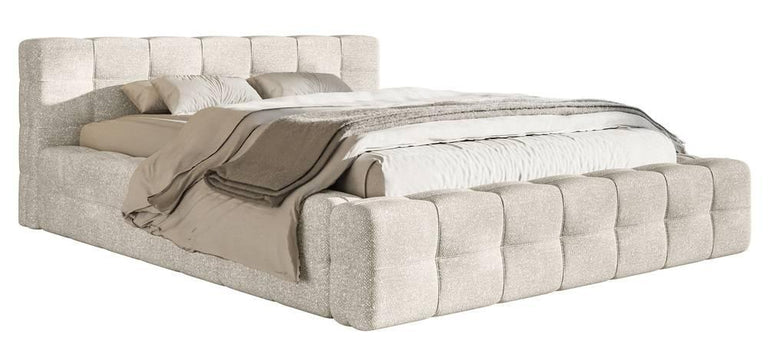 Tilly bedframe chenille met opbergruimte 180 x 200 cm