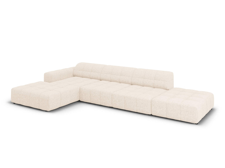 Hoekbank Chicago links chenille