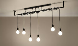 Hanglamp Juan 6-lichts