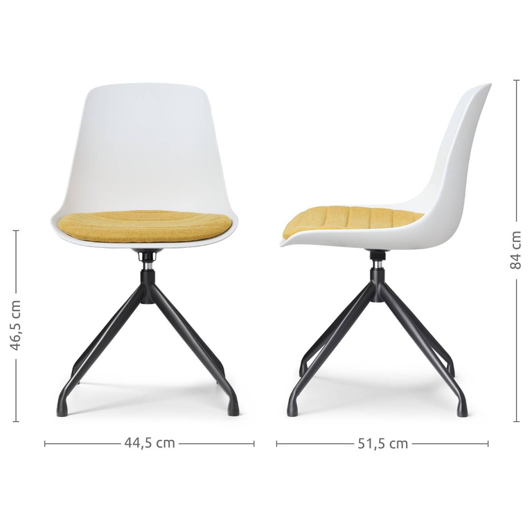 Eetkamerstoel Nola-Liv draaibaar