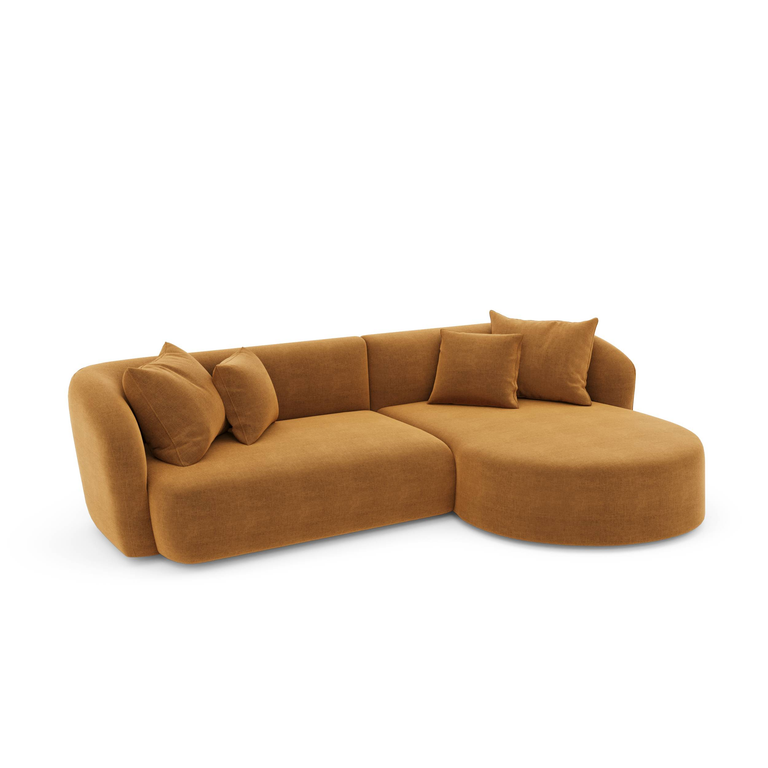 sia-home-hoekbank-emyrechtsvelvet-mosterdgeel-velvet-(100% polyester)-banken-meubels3