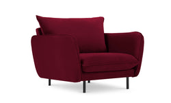 cosmopolitan-design-fauteuil-vienna-velvet-rood-zwart-95x92x95-velvet-stoelen-fauteuils-meubels1