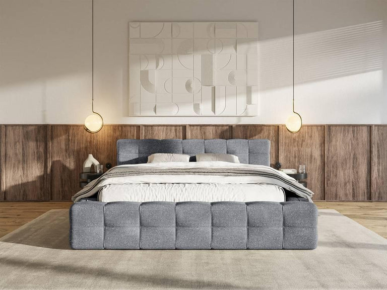 Tilly bedframe chenille met opbergruimte 140 x 200 cm