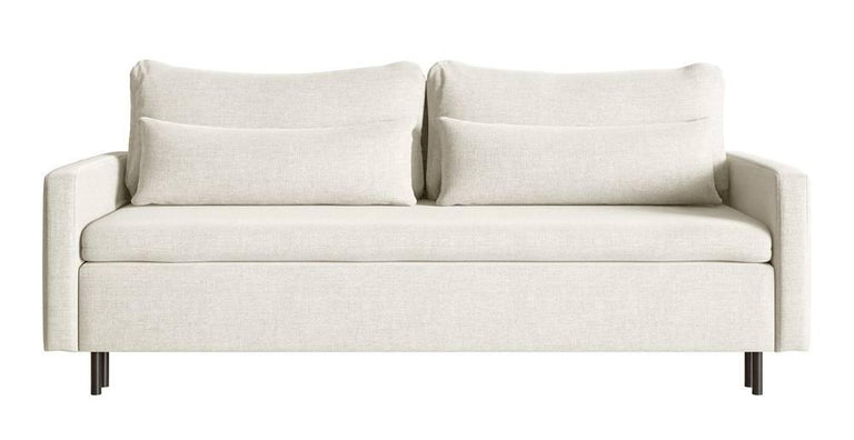 Umbras 3-zitsbank chenille met opbergruimte