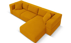 milo casa-hoekbank esther rechts velvet-geel--velvet-banken-meubels_7998873