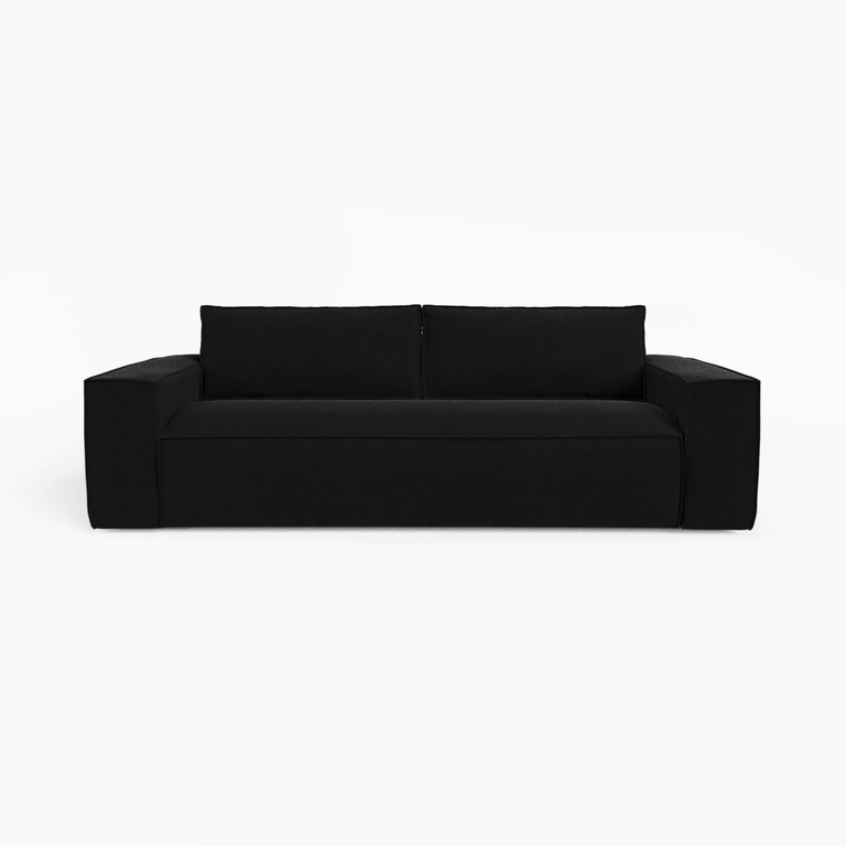 sia-home-3-zitsslaapbank-joanvelvetmet dunlopillo matras-zwart-velvet-(100% polyester)-banken-meubels1