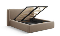 Bedframe Jolene 160x200 cm met opbergvak velvet