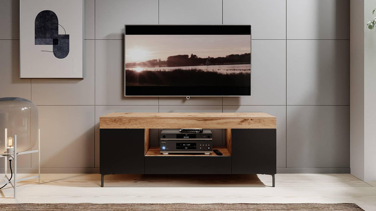 naduvi-collection-tv-meubel-lagen met verlichting-antraciet,-naturel-eikenfineer-kasten-meubels8