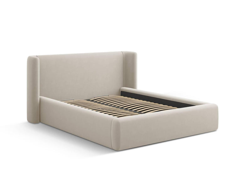 Bedframe Jolene 180x200 cm met opbergvak velvet