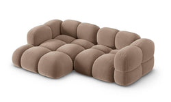 Hoekbank Loretto links velvet