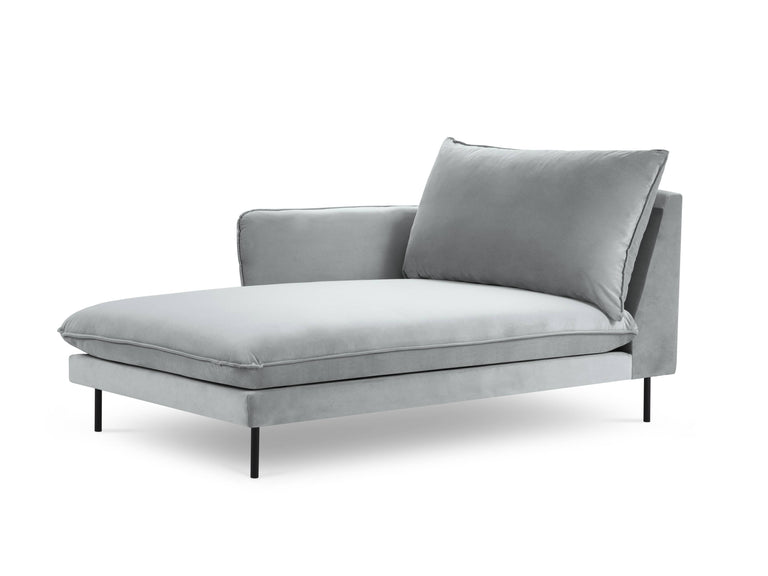 cosmopolitan-design-chaise-longue-vienna-hoek-links-velvet-lichtgrijs-zwart-170x110x95-velvet-banken-meubels1
