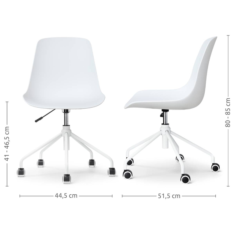 Set van 2 bureaustoelen Nout-Pip