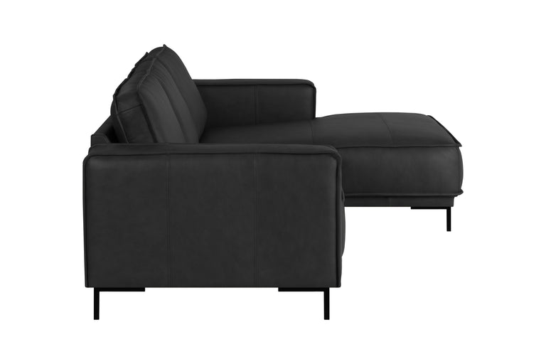 naduvi-collection-hoekbank-deniarechtsbuffelleer-zwart-buffelleer-(100% leer)-banken-meubels4