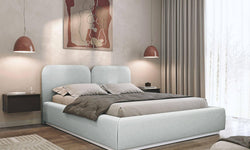 Bedframe Cremona velvet 160 x 200 cm met opbergruimte
