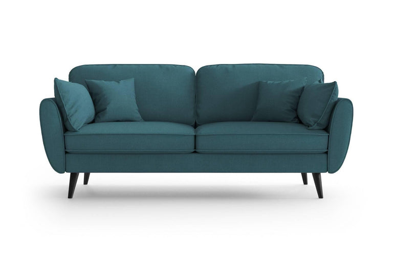 cozyhouse-3-zitsbank-zara-turquoise-zwart-192x93x84-polyester-met-linnen-touch-banken-meubels1