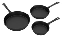 ml-design-set-van3gietijzeren pannen boss-zwart-gietijzer-kookgerei-koken- tafelen1