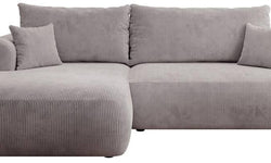 Hoekslaapbank Philipa ribstof links