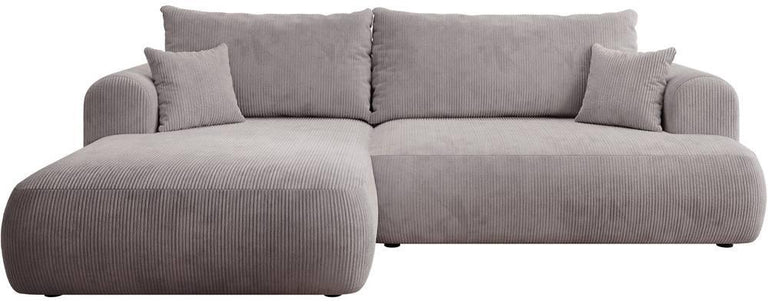 Hoekslaapbank Philipa ribstof links