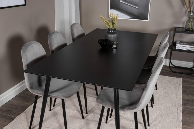 venture-home-eetkamerset-silar6eetkamerstoelen polar velvet-lichtgrijs-hout-tafels-meubels8