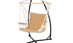 vidaXL - Hangstoel Hangstoel crème wit (large vidaXL - Hangstoel Hangstoel crème wit (large