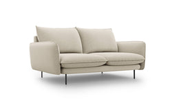 cosmopolitan-design-2-zitsbank-vienna-beige-zwart-160x92x95-synthetische-vezels-met-linnen-touch-banken-meubels1