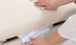 Bankje met opbergruimte Rocio linnen